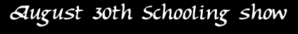 Go to August schooling show table of contents